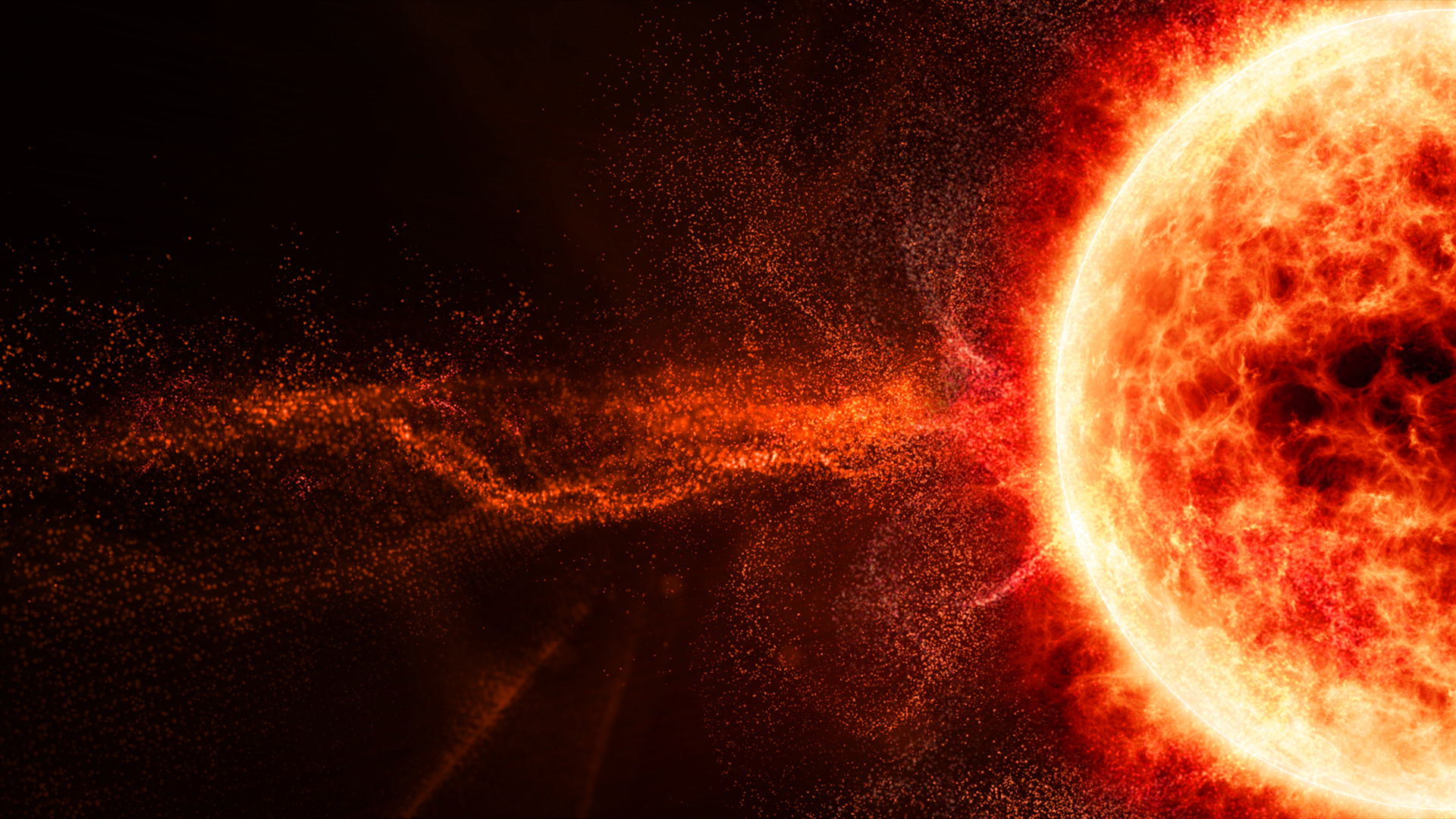 What are solar flares?